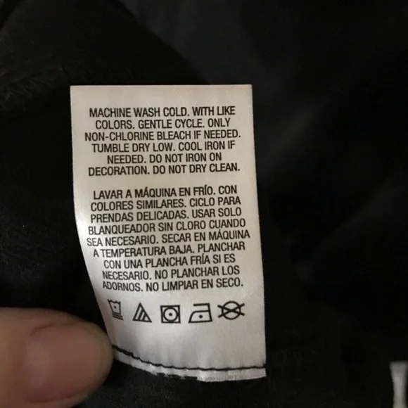 Attention Black Above Knee Dress Size Large - Picture 6 of 6